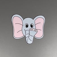 Decal - Cartoon Elephant