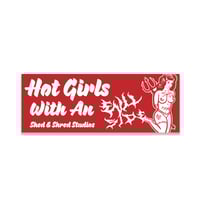 Image 4 of Hot Evil Girls Bumper Sticker 7"