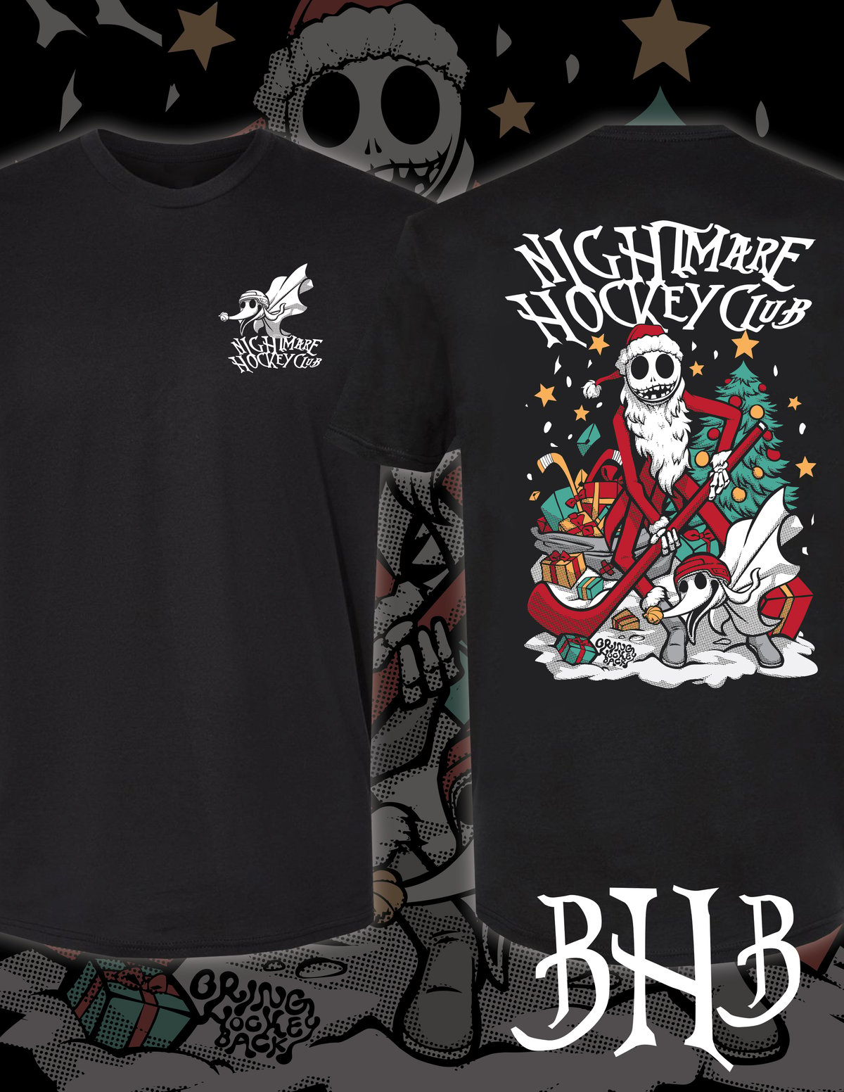 Nightmare Hockey Club Back / Front Version