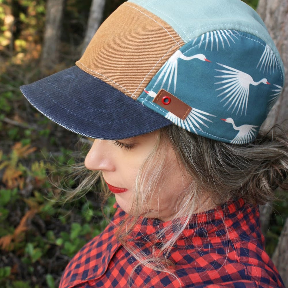 Image of INDIE JONES cap // eco 5 panel Style hat - Batch #3