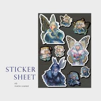 Image 5 of [Fate] Oberon standees, keyring and stickersheet