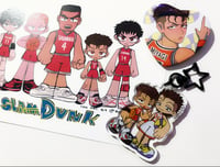 Image of SLAM DUNK ryota miyagi charm button and print