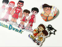 Image of SLAM DUNK ryota miyagi charm button and print