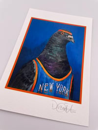 Image 1 of Knicks Pigeon Print