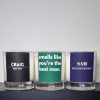 Image 3 of Personalised Best Man Candle