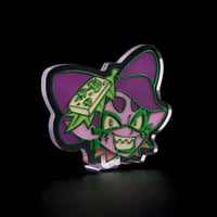 Image 2 of Splatoween Callie foiled acrylic pin