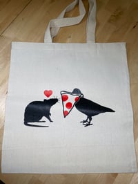 Image 2 of NYC Love Story Tote Red Heart Variant