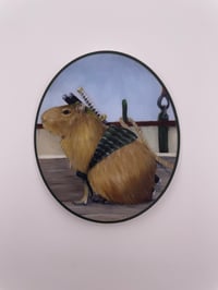 Image 3 of One Piece Capybara Sticker