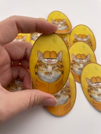 Image 1 of Garfield Cosplay Sticker