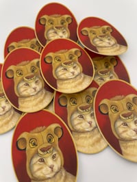 Image 2 of Simba Cosplay Sticker