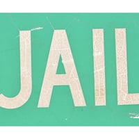 Image 2 of 6-Foot Jail Entrance Sign