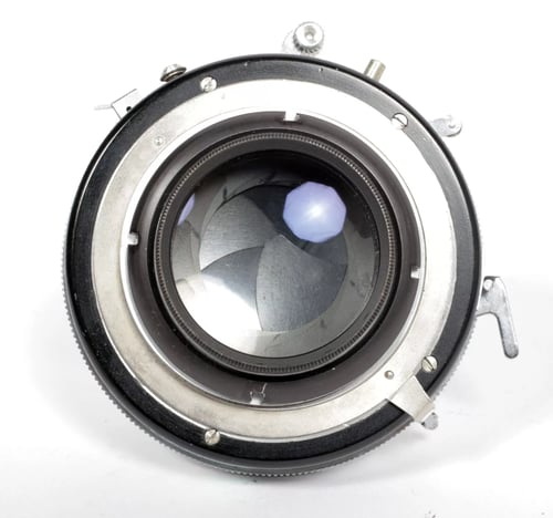 Image of Schneider Press Xenar 135mm F3.8 lens in Compur #1 shutter COATED #4570