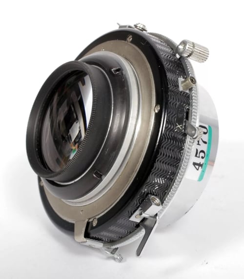 Image of Schneider Press Xenar 135mm F3.8 lens in Compur #1 shutter COATED #4570