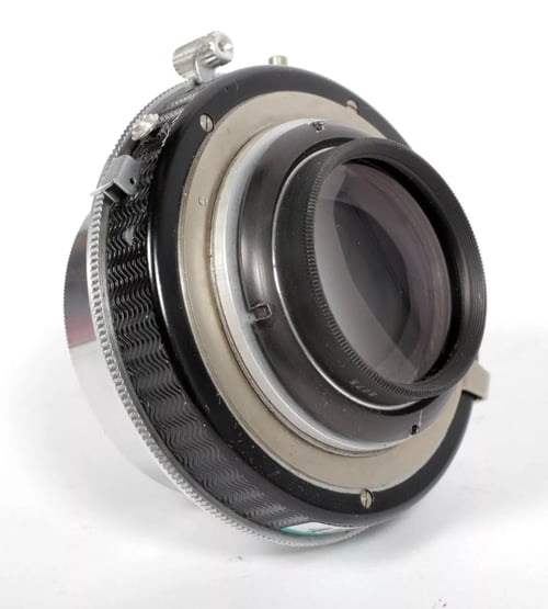 Image of Schneider Press Xenar 135mm F3.8 lens in Compur #1 shutter COATED #4570