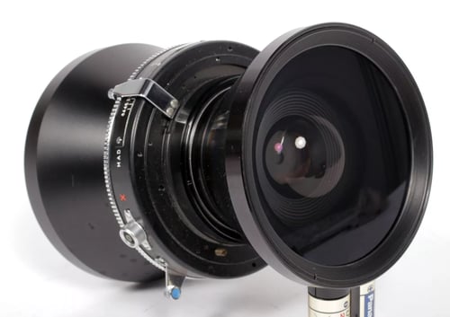 Image of Schneider Super Angulon 165mm F8 Lens in Copal #3 Shutter #4571