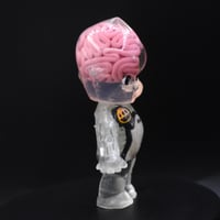 Image 8 of 4.5" Large Third Cat Eye Brain and Ghost Glow in the Dark Halloween Special Double Cast Resin Figure