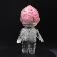 Image 6 of 4.5" Large Third Cat Eye Brain and Ghost Glow in the Dark Halloween Special Double Cast Resin Figure