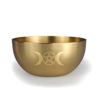 Image 2 of Altar Bowl Witch Pentagram Offering Bowl