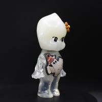 Image 4 of 4.5" Large Glow in the Dark Halloween Special Witch Hat Ghost Kilos Kewtie Double Cast Resin Figure
