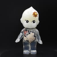 Image 6 of 4.5" Large Glow in the Dark Halloween Special Witch Hat Ghost Kilos Kewtie Double Cast Resin Figure