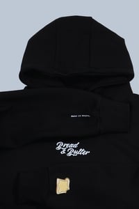 Image 5 of Stacked Hoodie - Deep Black