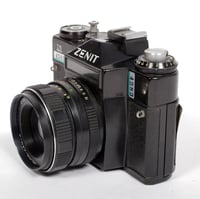 Image 3 of Soviet Zenit 11 35mm SLR Film Camera with 58mm F2 Helios 44m-4 lens TESTED #4583