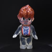 Image 1 of 4.5" Large Snickers Candy Bar Brain and Skeleton Halloween Special Double Cast Resin Figure