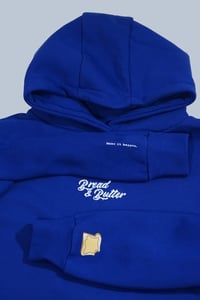 Image 5 of Stacked Hoodie - Bright Royal