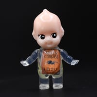 Image 2 of Glow in the Dark "Spells Curses Hexes" Halloween Special Kilos Kewties 3 in Double Cast Resin Figure