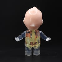 Image 4 of Glow in the Dark "Spells Curses Hexes" Halloween Special Kilos Kewties 3 in Double Cast Resin Figure