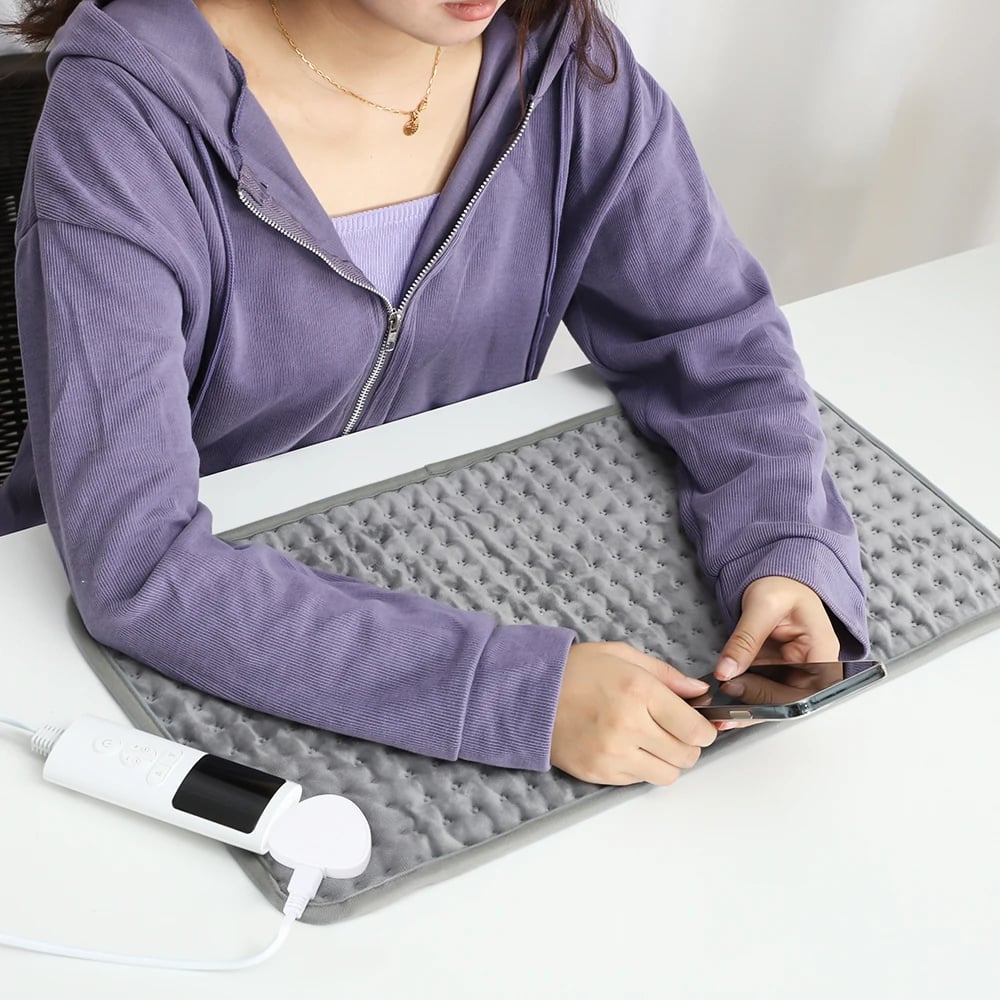 MSL 58x29CM Electric Heating Blanket Mat for Bed Sofa Winter Use
