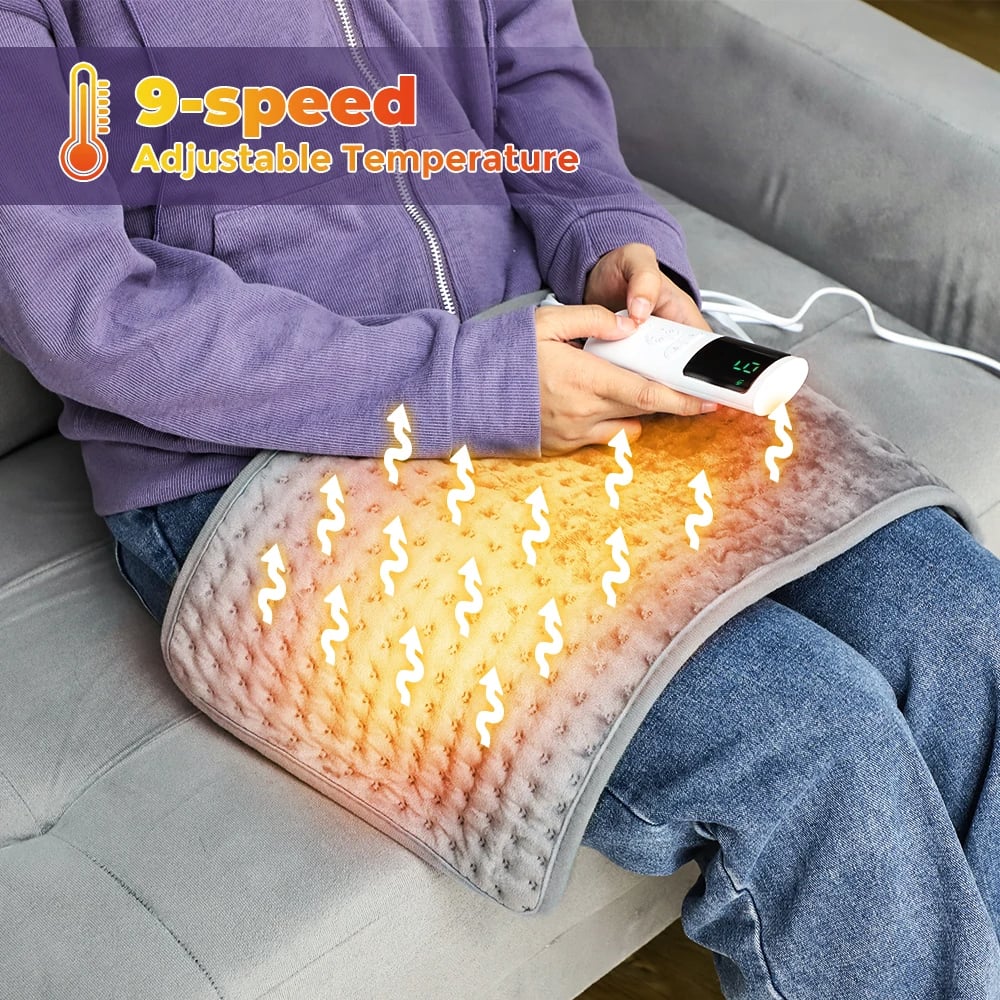 MSL 58x29CM Electric Heating Blanket Mat for Bed Sofa Winter Use