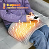 MSL 58x29CM Electric Heating Blanket Mat for Bed Sofa Winter Use