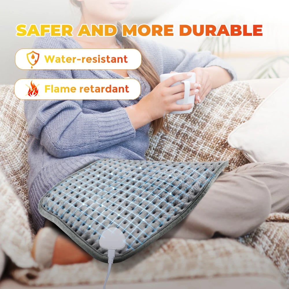 MSL 58x29CM Electric Heating Blanket Mat for Bed Sofa Winter Use