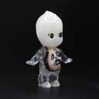 Image 6 of Glow in the Dark Skeleton Ghostface Halloween Special Kilos Kewties 3 inch Double Cast Resin Figure