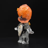 Image 7 of Floral Ghost Brain & Glow in the Dark Skeleton Halloween Special 3 inch Kilos Kewtie Resin Figure