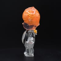 Image 8 of Floral Ghost Brain & Glow in the Dark Skeleton Halloween Special 3 inch Kilos Kewtie Resin Figure