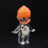 Image 6 of Floral Ghost Brain & Glow in the Dark Skeleton Halloween Special 3 inch Kilos Kewtie Resin Figure