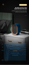 MSL 1200W Electric Heater Portable Desktop Fan Heater