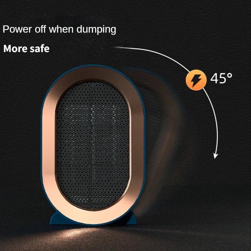 MSL 1200W Electric Heater Portable Desktop Fan Heater