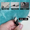 MSL Electric Foot Heater USB Foot Heating Pad with Wearable Foot Warmer
