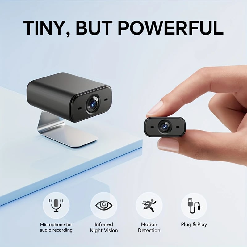 MSL V720 Home Surveillance Camera Wireless WiFi Indoor HD Plug-In