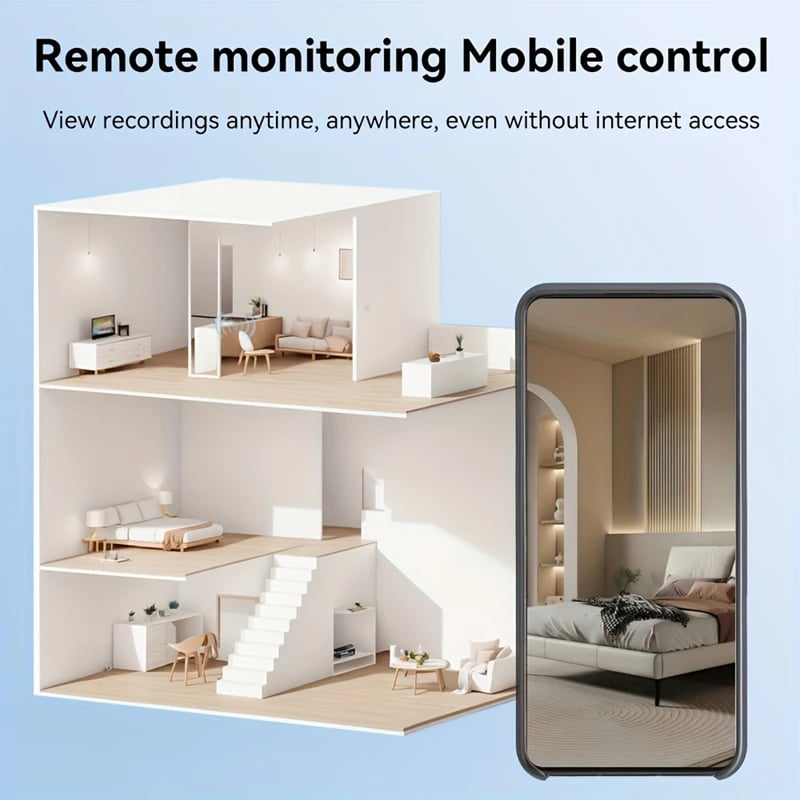 MSL V720 Home Surveillance Camera Wireless WiFi Indoor HD Plug-In