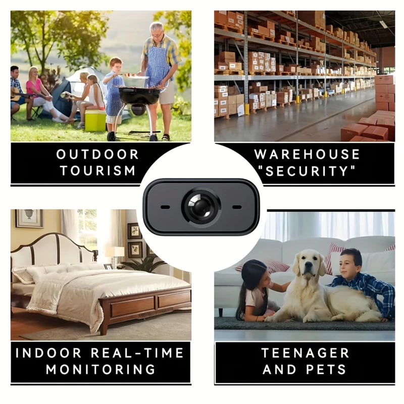 MSL V720 Home Surveillance Camera Wireless WiFi Indoor HD Plug-In