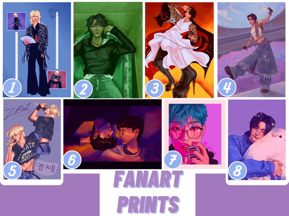 Image of Fanart Misc. Prints