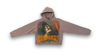 Image 3 of Salmon Skull hoodie 