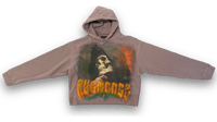 Image 2 of Salmon Skull hoodie 