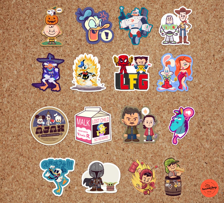 Image of Stickers Stickers Stickers! (Various) 