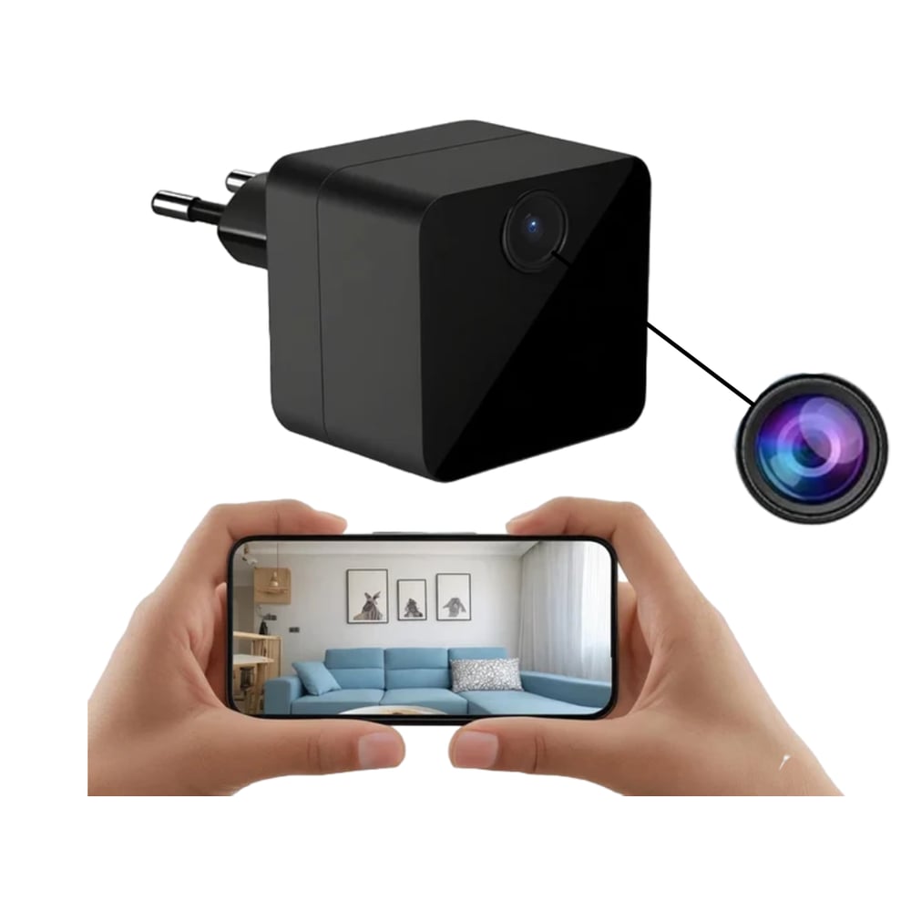 MSL 1080P Mini Wireless WiFi Camera with Night Vision & Motion Detection