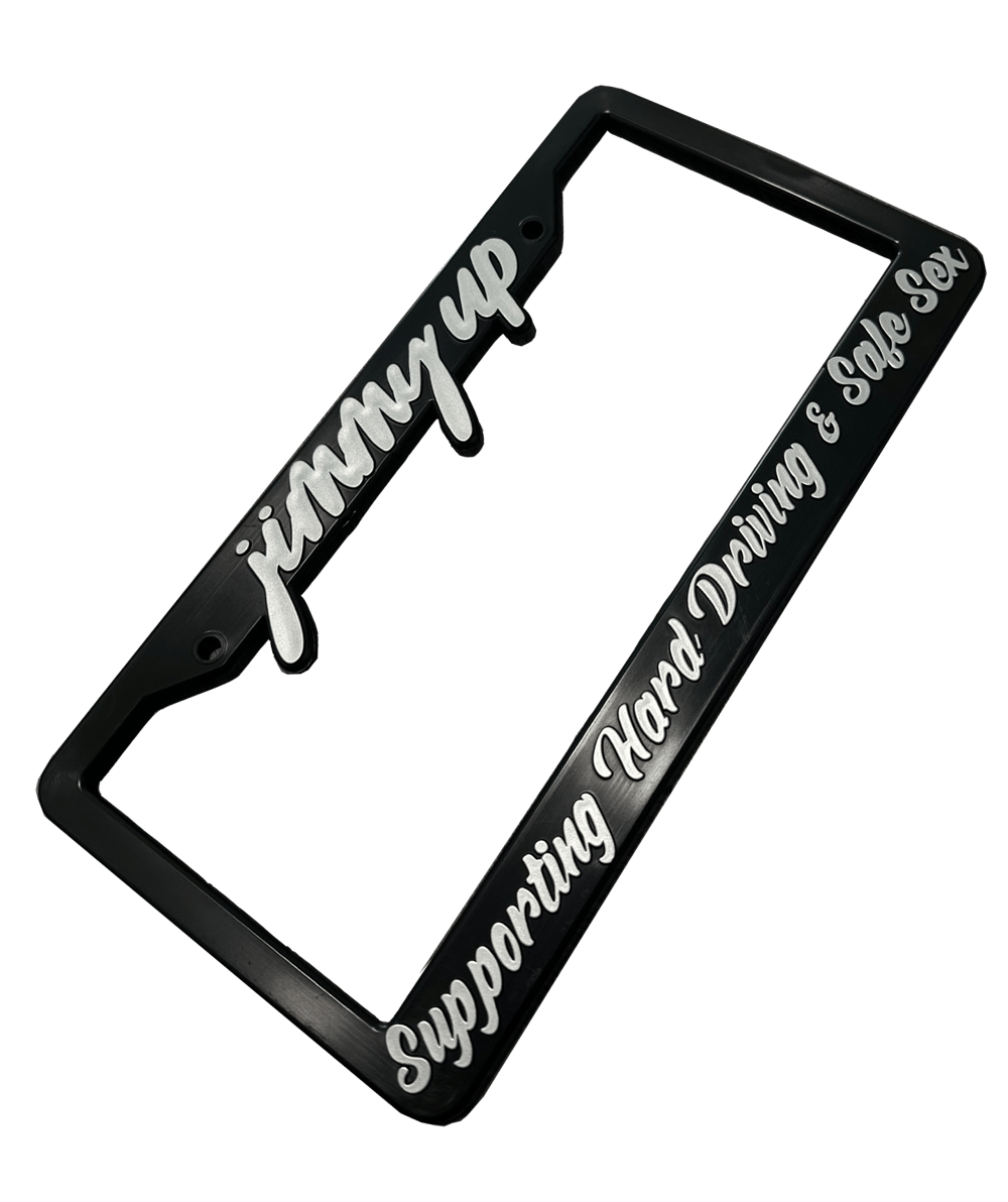 Image of License Plate Frame - Silver